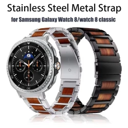 Metal Strap for Samsung Galaxy Watch 8 40mm 44mm Classic 46mm Comfortable Bracelet for Samsung Galaxy Watch 8 Ultra 47mm Correa