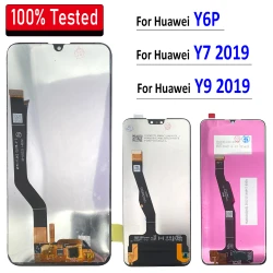 NEW Tested LCD Screen For Huawei Y6P / Y7 Y9 Prime 2019 Y6 2018 Y70 Lcd Display Touch Screen Digitizer Assembly Replacement Part