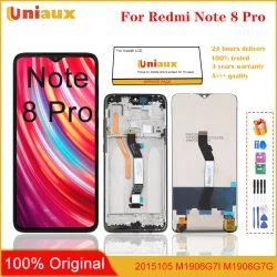 6.53"Original For Xiaomi Redmi Note 8 Pro LCD Display Touch Screen Digitizer For Redmi Note 8Pro Note8Pro LCD Screen Replacement