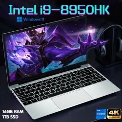 NEW intel Core i9-8950HK laptop 16GB RAM 2TB SSD Portable laptops 1920*1080 i9-8950hk Notebook computer 14.1-inch Office laptop