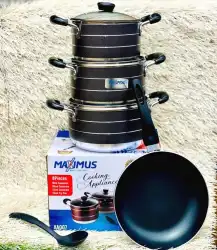 Maximus 8-Piece Non-Stick Cookware Set