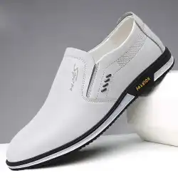 Brand Leather Shoes for Men Designer Loafers High Quality Adult Moccasins Men Driving Shoes Male Footwear Men's Formal Shoes