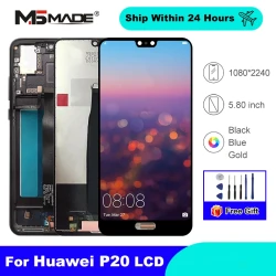 5.8" For HUAWEI P20 Display Touch Screen Digitizer Assembly Parts For Huawei EML-L29 EML-L09 LCD Replacement Parts