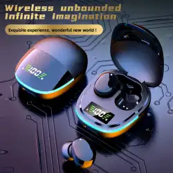 G9S Wireless Bluetooth Headset LED Earbuds with Mic Wireless Headphones Bluetooth Earphones Update Bluetooth 5.3 Headset HD