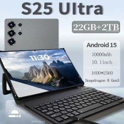 2025 S25 UItra Tablet Android 15 Tablette 22GB+2T Tablet PC WiFi Snapdragon 8 Gen3 Original Global Version 5G Dual SIM Card