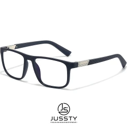 Blue Light Blocking Glasses Men Square Computer Gaming Eyeglasses Anti Blue Ray UV Protection Eyewear Scratch-Resistant Lens