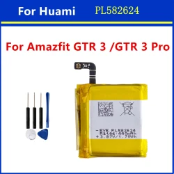 PL582624 Replacement Battery For Amazfit GTR 3 GTR 3 Pro 3Pro Batteries + Free Tools