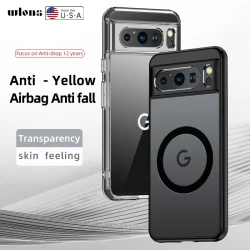 2025 Fashion Magnetic Case For Google Pixel 9 Pro 8 8A 7 Dull Polish Wireless Charger Cover Anti-knock Cases For Pixel7A Pixel9A