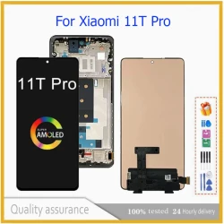 Original  For Xiaomi Mi 11T 11T Pro 21081111RG 2107113SI Pantalla lcd Display Touch Panel Screen Digitizer Assembly Repair