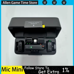 DJI Mic Mini 2TX 1RX Add Charging Case Two-Level Active Noise Cancelling 48-Hour Operation High-Quality Audio Stable Transmissio