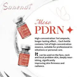 Sanendi PDRN Salmon DNA Serum for Facial Dr.Pen Hydro Glow Vitamin C Skin Booster Brighten Korean Skincare Hydration 7ml*5