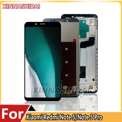 5.99 Inch For Xiaomi Redmi Note 5-Note/5 Pro MEI7S  LCD Display Touch Screen Frame Digitizer Replacement