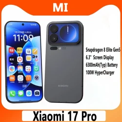 Xiaomi 17 Pro Smartphone CN Version Snapdragon 8 Elite Leica 6.3" Display 50MP Camera 6300mAh Battery 100W Hyper Charge