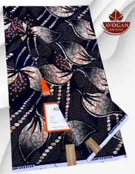 The Cotton King: Authentic Avogan Pure Cotton Veritable Block Prints – Premium Atamfa Turmi for Superior African Men & Women’s Garments