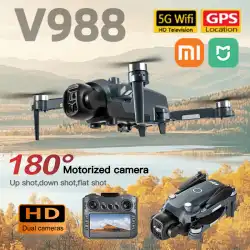 Xiaomi's new V988 5G drone, 4K professional HD dual-camera aerial photography remote control aircraft quadcopter toy dron, 3000m