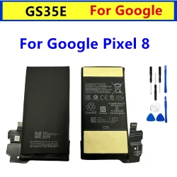 For Google Pixel 8 Batteries New GS35E Battery For Pixel 8 Phone Replacement Battery 4575mAh GS35E  + free tools