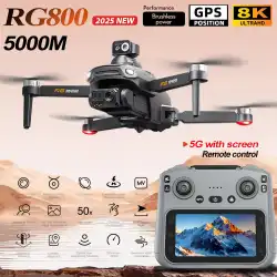 RG800 MAX Drone 8K Professional HD Camera with Large Screen 5G WIFI FPV Dron Brushless Obstacle Avoidance Folding RC Quadcopter