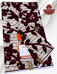 The Cotton King: Authentic Avogan Pure Cotton Veritable Block Prints – Premium Atamfa Turmi for Superior African Men & Women’s Garments