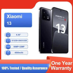 Xiaomi 13 5G smartphone 50MP Camera Global rom Qualcomm Fingerprint 4500mAh used phone