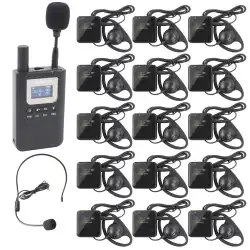 Wireless Whisper Tour Guide System Simultaneous Interpretation System For  Tourism Group Service Meeting Gathering  Conference