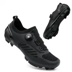 Cycling Sneaker MTB Men Sport Road Bike Boots Flat Racing Speed Sneakers Trail Mountain Bicycle Footwear Spd Pedal Cycling Shoes