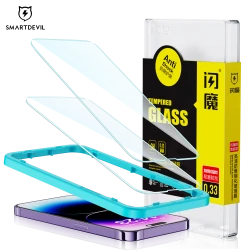 SmartDevil Screen Protector For iPhone 14 11 12 13 Mini Pro Max Tempered Glass X 8 7 Plus XS XR Non-full Cover Front Film