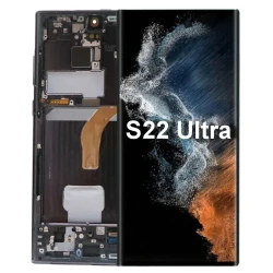 AMOLED 6.8"  Display For Samsung Galaxy S22 Ultra 5G LCD Screen S908 SM-S908B/DS S908N S908U LCD Display Parts Digitizer