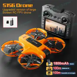 S159 FPV Drone 4K HD Camera 180° Adjustable Anti-shake Drone with Camera Large Screen 5G RC Quadcopter Brushless Motor Dron Toys
