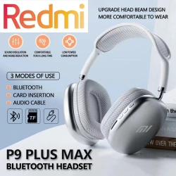 Redmi P9 PLUS Max Wireless Bluetooth Headphones Noise Cancelling Earphones Sports Gaming Headset For Apple Android phones
