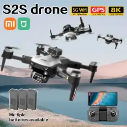 Xiaomi Mijia S2S Drone 8K HD Dual Camera Brushless Motor Obstacle Avoidance Aerial Photography RC Helicopter Foldable Quadcopter