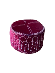 Shiny Premium Cap - African Embroidered Hat for Men