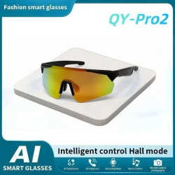 QY-Pro2Smart Bluetooth Glasses Intelligent Translation Voice Notes Remote Control Photography Music Eyewear Waterproof Eyeglass