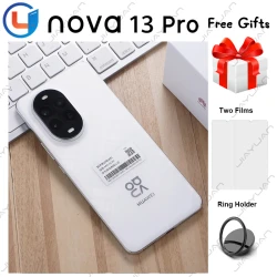 Original Huawei Nova 13 Pro 5G Mobile Phone 6.76 Inches 120Hz Display Kirin 8000 HarmonyOS 4.2 Battery 5000mAh AI Smartphone