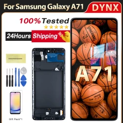 LCD For Samsung Galaxy A71 SM-A715F/DS Display Touch Screen Digitizer Assembly For Samsung A71 A715 A715F LCD Replacement Parts