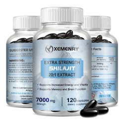 Shilajit - Increases Energy and Vitality, Supports Memory and Brain Function, Non-GMO