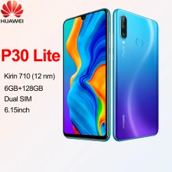 HUAWEI P30 Lite Smartphone Android Phone 6.15 inch 128GB ROM 6GB RAM 48MP+32MP Cell phone Google Play Unlocked Mobile phones